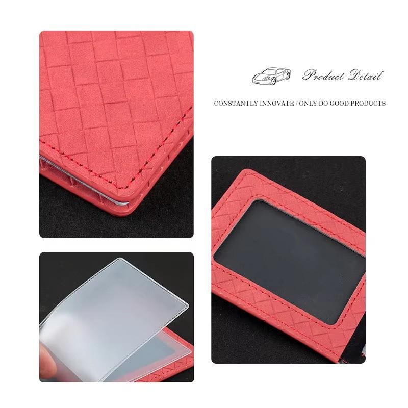 Car Driver License Wallet ID Credit Card Holder For Lexus RX300 IS200 IS250 ES350 Ct200h UX250h NX300h RX350 ES300h RX400h NX GS AL9