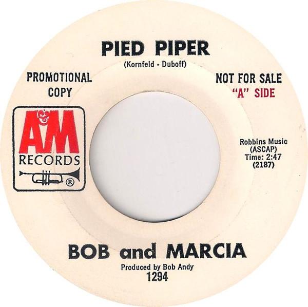 7-дюймовая пластинка BOB MARCIA Pied Piper Save Me 1294PROMO AM Records 1971 США Регги Ска Даб Б/у