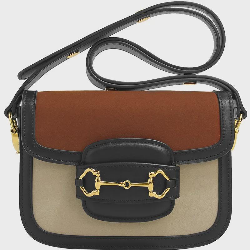 2024 Spring/Summer Morandi Saddle Shoulder Bag - Retro Fashion Trend for Women