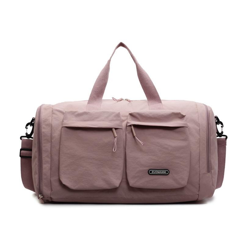 Спортивная сумка для фитнеса и йоги с разделением на сухое и мокрое, сумка для коротких поездок, может использоваться для чемодана на колесиках и отделения для обуви