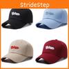 Embroidery Vintage Letter Baseball Cap Outdoor Breathable Peaked Gifts Caps