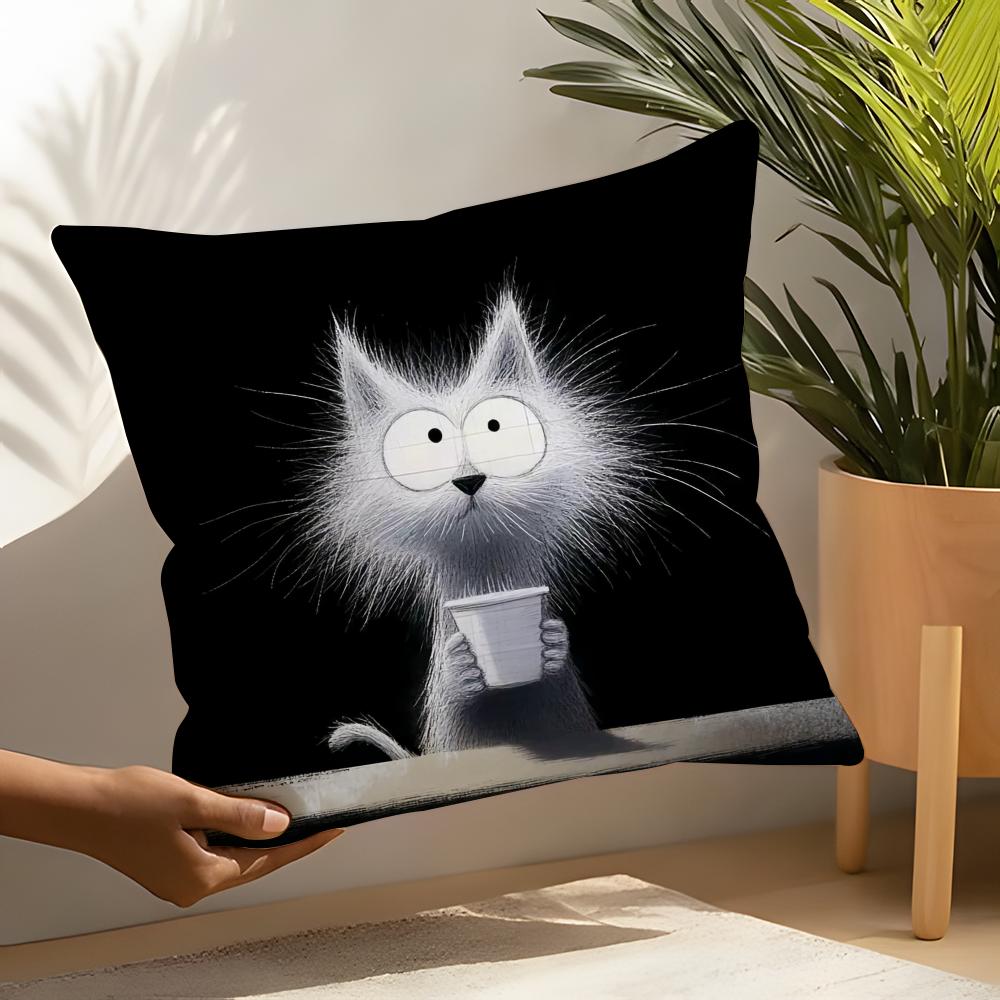 Pack Contemporary Style Pillow Case Linen Cushion Covers For Decorative Sofa Home Pillows Case Car Chair Pillows Cases