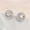 Lindon Copper Alloy Zircon Earrings Drop Earrings For Women Wedding Party Gifts
