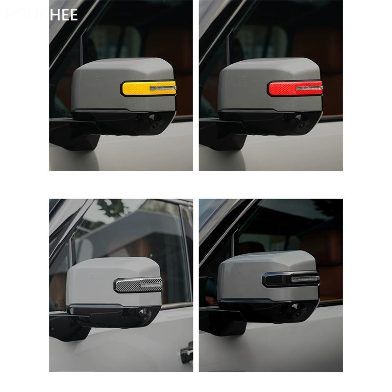 For Chery Jetour G700 2026-2027 Side Mirror Anti-collision Strip Scratch-resistant Decorative Sticker Automobile Supplies