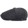 Fashion Wool Newsboy Caps Men Herringbone Flat Caps Women Coffee British Gatsby Caps Autumn Winter Warm Woolen Hats Gorras