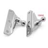 2PCS 10MM Silver Ball Stud Shock Struts Gas Prop Strut Spring Mounting Brackets Connector Zinc Plated Steel For RVs Campers Home