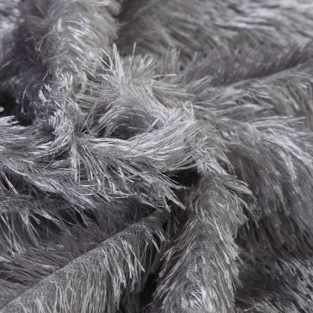 Square Home Decor Car Seat Fur Plush Winter Warm Throw Pillow Cases Cushion Cover