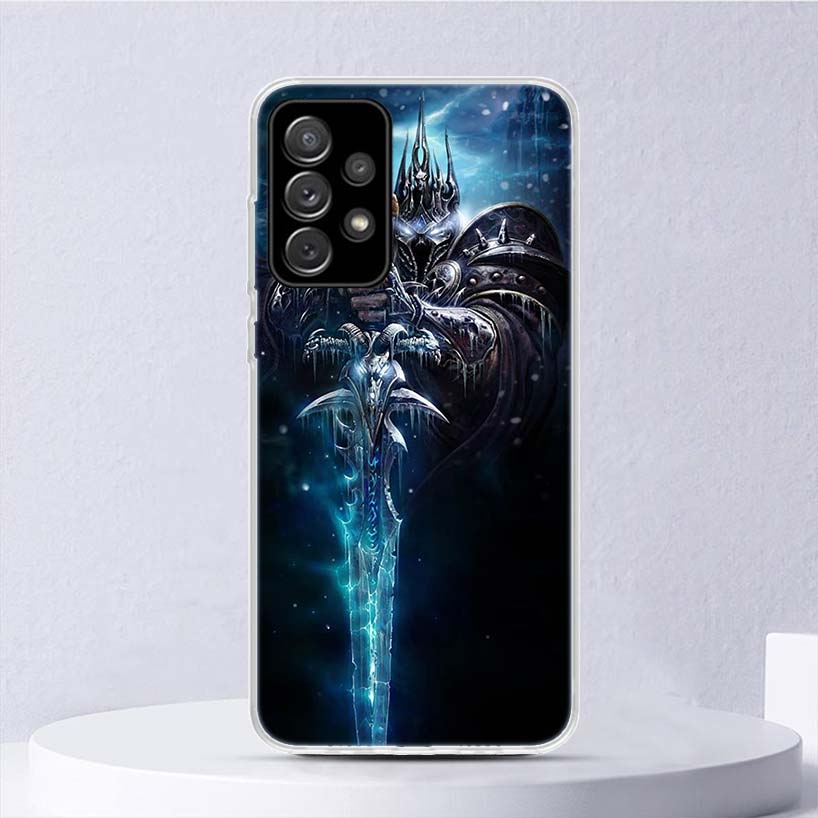 W-World Of W-Warcraft W-Wow Мягкий чехол для Samsung Galaxy A16 A26 A36 A56 A15 A14 A13 A55 A54 A53 Чехол для телефона A25 A35 A24 A34 A23