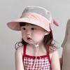 Mesh Summer Kid Sunhat Quick-dry Children's Fisherman Hat Cute Cartoon Animal Bucket Hat  Boy
