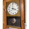 Б/у настенные маятниковые часы Aichi Clock AICHI TOKEI на 60 дней, ретро эпохи Сёва