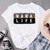 Graphic Tee Short Sleeve Flower Mom Mother Trend 90s Lovely Trend Cute Summer Top Print Ladies Female T Clothing Casual Women's Fashion T-shirt