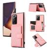 For Samsung Galaxy Note20 Ultra 5G/Note20 Ultra Shoulder Phone Pouch Card Case TPU+PU Leather Cover