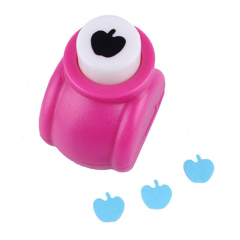 1 шт. цвет корпуса случайный мини-дыроколы для скрапбукинга, резак ручной работы, открытка, ремесло, печать, сделай сам, цветок, бумага, ремесло, дырокол, форма дырокола