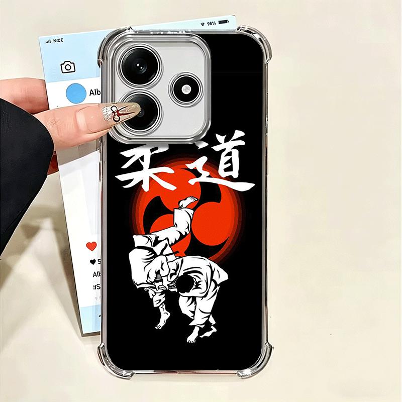 Чехол для телефона с бразильским покрытием Judo Jiu Jitsu BJJ для Xiaomi Poco X5 X6 X7 X8 Pro Max F8 Ultra F7 M8 M7 M5S Redmi 15C 15 14C 13C 1