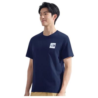 The North Face Унисекс, свободный крой, дышащая футболка с коротким рукавом
