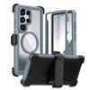 Новый акриловый чехол 3-в-1 для Magsafe для Samsung Galaxy S26 S25 S24 Ultra Plus S24 FE A06 A16 A26 A56 A36 A15 Полная защитная крышка