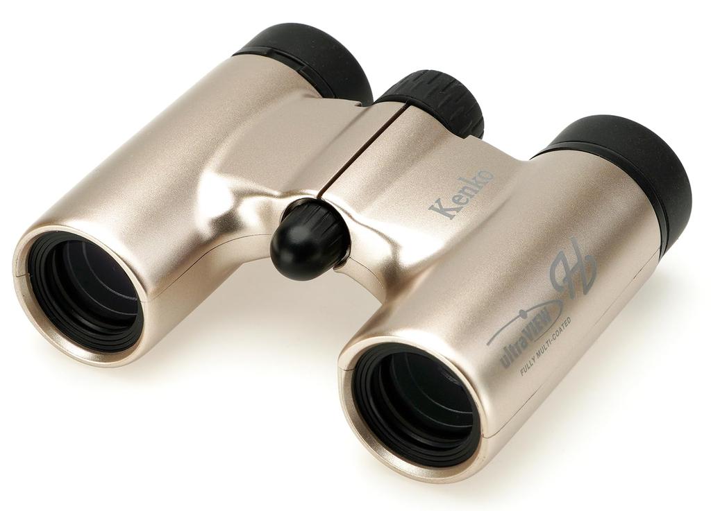 Kenko Binoculars Ultra View H FMC Roof Prism Type 10x 21 Caliber Compact Lightweight 190g Fully for Viewing Gold 320051 10×21DH Multi-coated