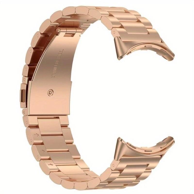 Металлический ремешок из нержавеющей стали для Google Pixel Watch 3 45 мм, аксессуары для ремешка, замена