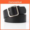 Stylish Retro Square Buckle Pu Leather Women's Belt In Multiple Fashionable Colors