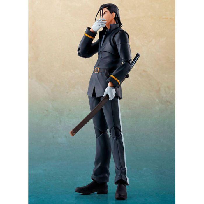 Figurine - TAMASHII NATIONS - Hajime Saito .H. Figuarts - 15 Cm - Articulée - PVC Noir