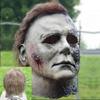 Halloween Michael Myers Mask 2024 Halloween Horror Cosplay Scary Black Halloween Mask