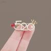 Exquisite Qixi Anti-Exposure Brooch Pin: Women's High-End Japanese & Korean Couple Gift for Valentine's Day Corsage