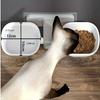 Cute Pet Feeding Bowl Adjustable Height Detachable Cat Food Container Double Bowl Wall Mounted Dog Food Basin Pet Supplies