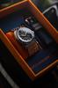 Fluss GMT Automatic 15 ATM Water Sapphire Gray [SPINNAKER] Watch, Self-winding, Resistant, Crystal, Dial, SP-5120-11, Men's [Used]