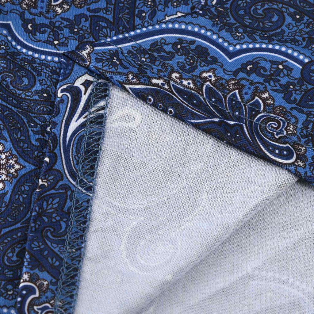 Модное женское летнее длинное платье с v-образным вырезом и большим распашным платьем с цветочным принтом на талии