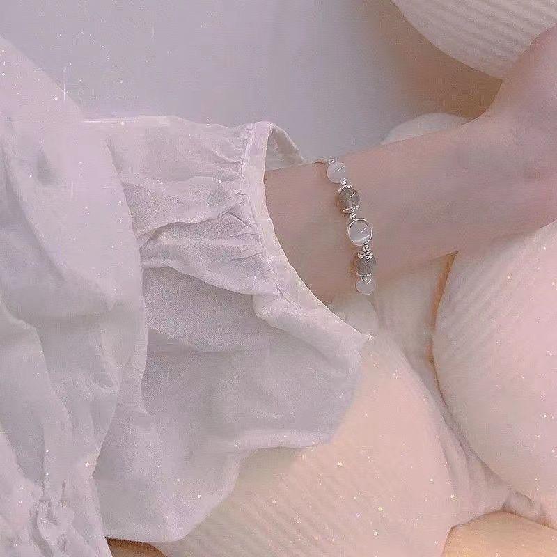 Женский браслет с имитацией опала, изысканный милый браслет из бисера, натуральный браслет для девочек, праздничные украшения, подарок, изысканные аксессуары