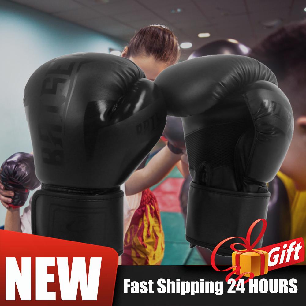 PU Boxing Training Gloves Boxing Gloves Breathable PU Leather Fighting Gloves Boxing Training Kickboxing Gloves Boxing Equipment