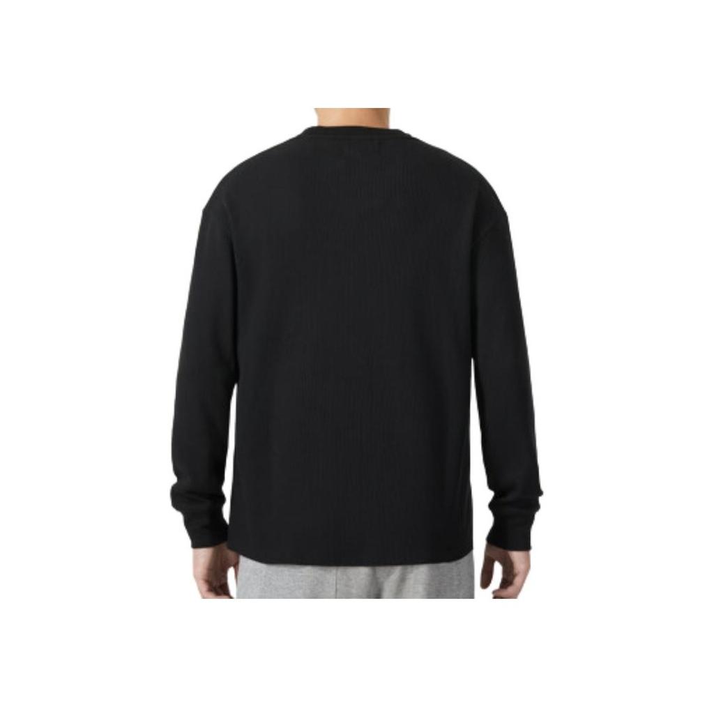 Nike Однотонный свободный крой с круглым вырезом, мужские топы, черный FD7462-010