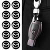 14MM Remote Car Key Stickers Emblem Logo Accessories Car Goods For Mazda 3 6 CX-3 CX-5 CX-8 MX-30 MX-5 BT-50 ATENZA ATENZA R360 FF29