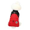 Pet Clothes Waterproof and Warm Dog Cotton-padded Clothes Winter Ski Clothes Chest and Back Integrated Dog Cotton Vest