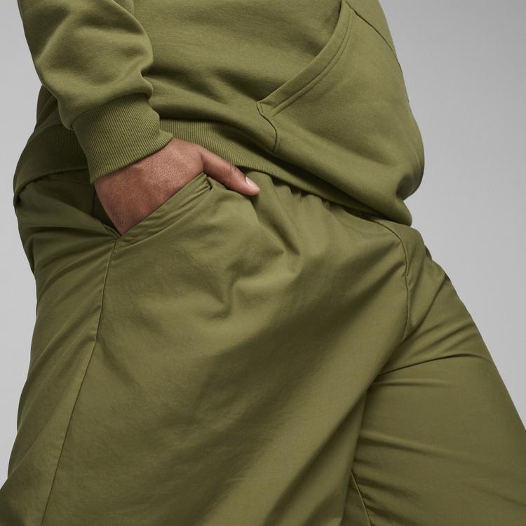 Puma Шорты-карго Essential Woven Cargo Shorts 9" мужские шорты оливково-зеленые 682124-33