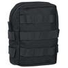 WARRIOR ASSAULT SYSTEMS Utility Pouch, MOLLE Compatible, Black, Small