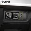 Hivotd Для Geely Atlas Emgrand NL-3 Proton X70 Автомобильный интерфейс USB-зарядное устройство Разъем Адаптер питания Аксессуары 2016 2017 2018 2019