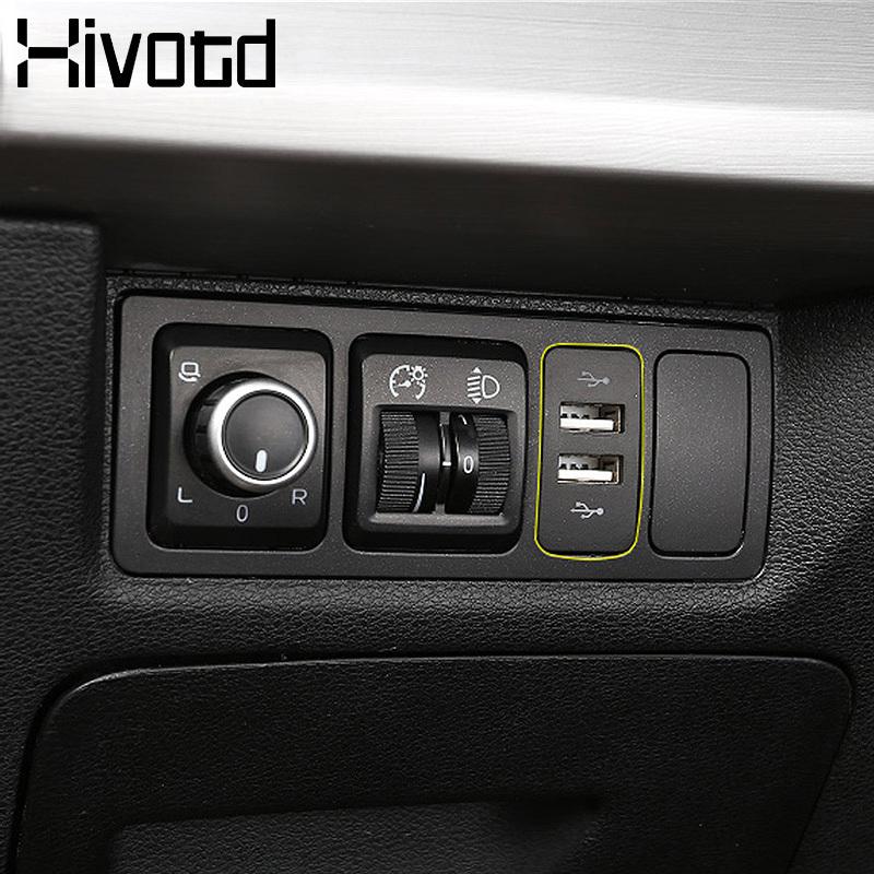 Hivotd Для Geely Atlas Emgrand NL-3 Proton X70 Автомобильный интерфейс USB-зарядное устройство Разъем Адаптер питания Аксессуары 2016 2017 2018 2019