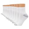 10 Pairs Women's Socks With Color Matching In Spring And Summer, Shallow Cut, Sweat Wicking And Breathable