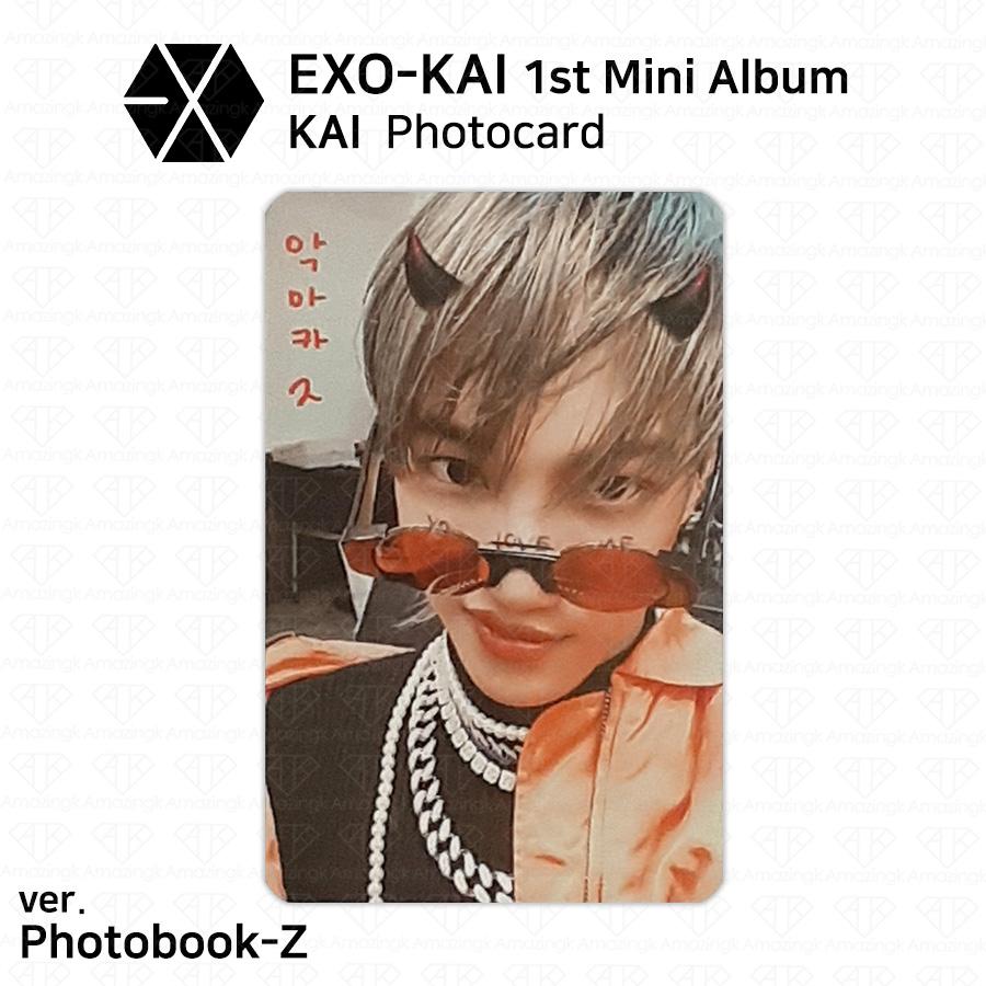 Кай из первого мини-альбома EXO Официальная фотокарточка Кая Фотокарточка K-POP KPOP