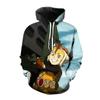 Толстовки с капюшоном в стиле аниме Thundercats, толстовка с 3D принтом для мужчин и женщин, модная толстовка большого размера, пуловер в стиле Харадзюку в стиле хип-хоп, детское пальто для мальчиков