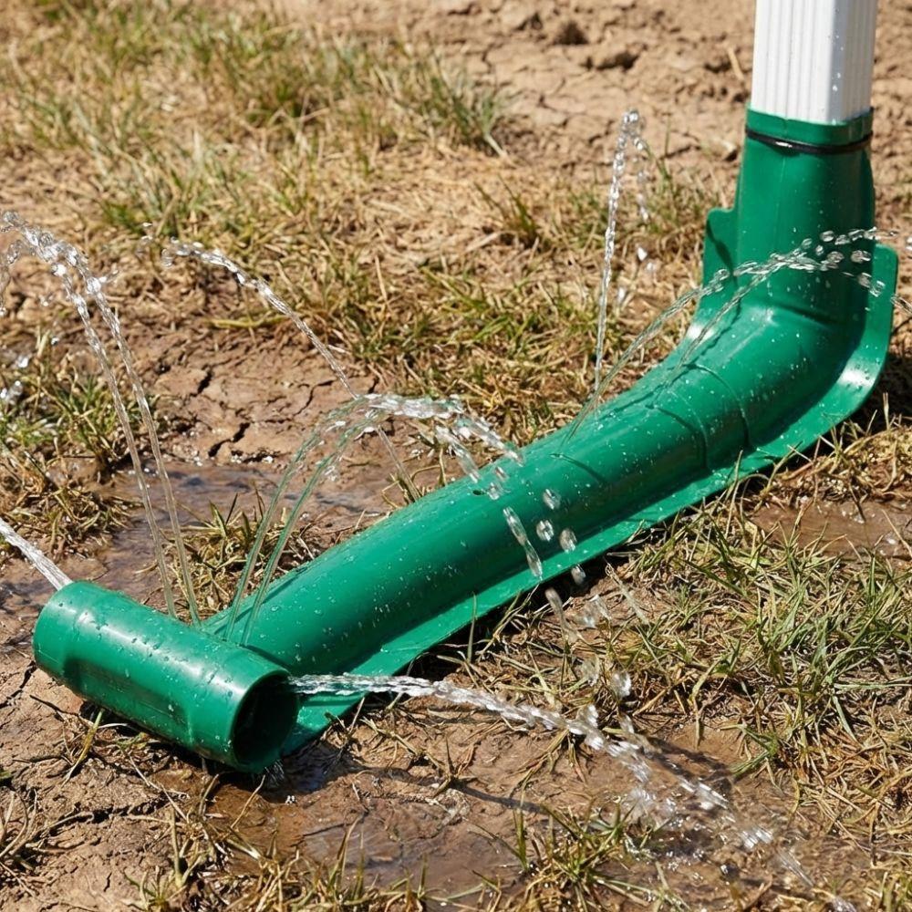 Гибкое ПВХ Водосточное Колено-удлинитель Предотвращающее Разбрызгивание Дождевой Воды Отвод Воды
