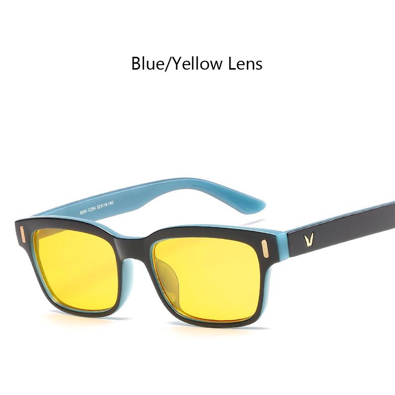 Унисекс игровые очки компьютер против усталости синий свет блокировка УФ-защиты V-образные очки