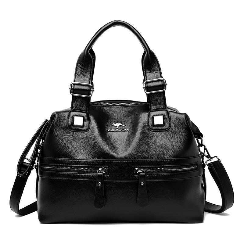 Soft Leather Shoulder Bag for Women Crossbody Bags Large Capacity Luxury Brand Designer Casual Bag