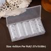 Laser Nail Stickers Black White Nail Decals Fashion Manicure Decals  Manicure DIY