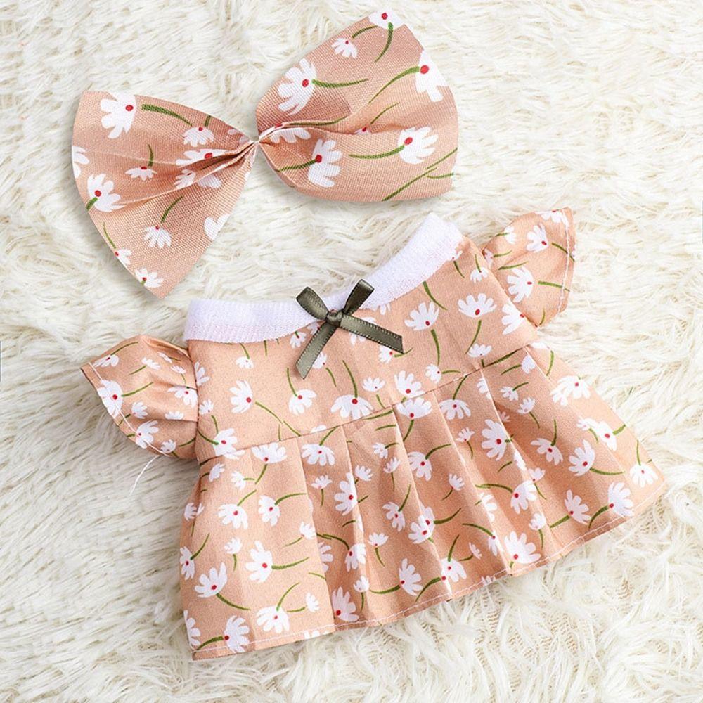 With Cartoon Headband Accessories Doll Lovely Clothes For 20cm Cotton Doll/EXO Idol Dolls