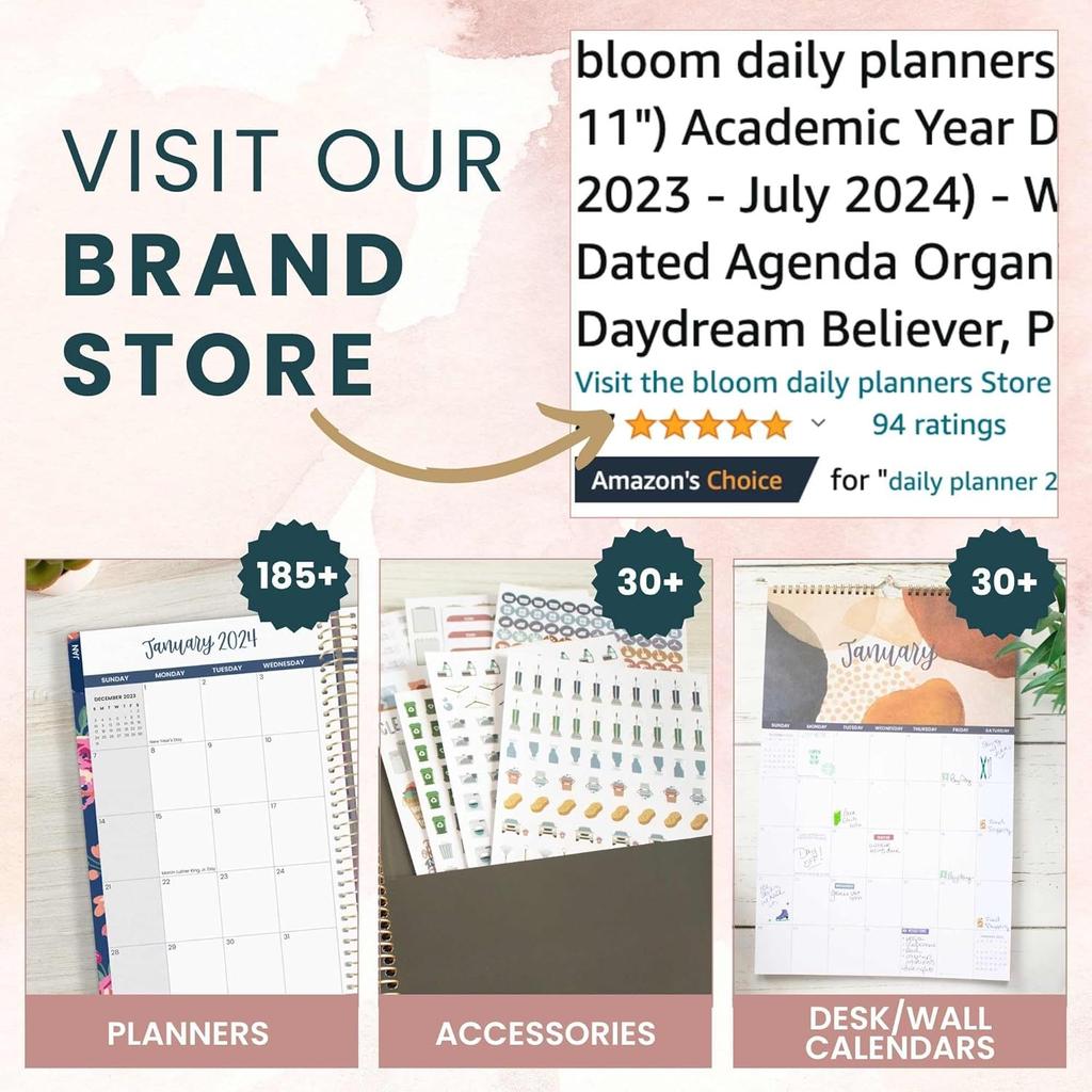 bloom daily planners Magnetic Chore Chart Planning Pad - Daily & Weekly Habit To Do Tracker for Adults, Teens, Kids - Family Organizer and