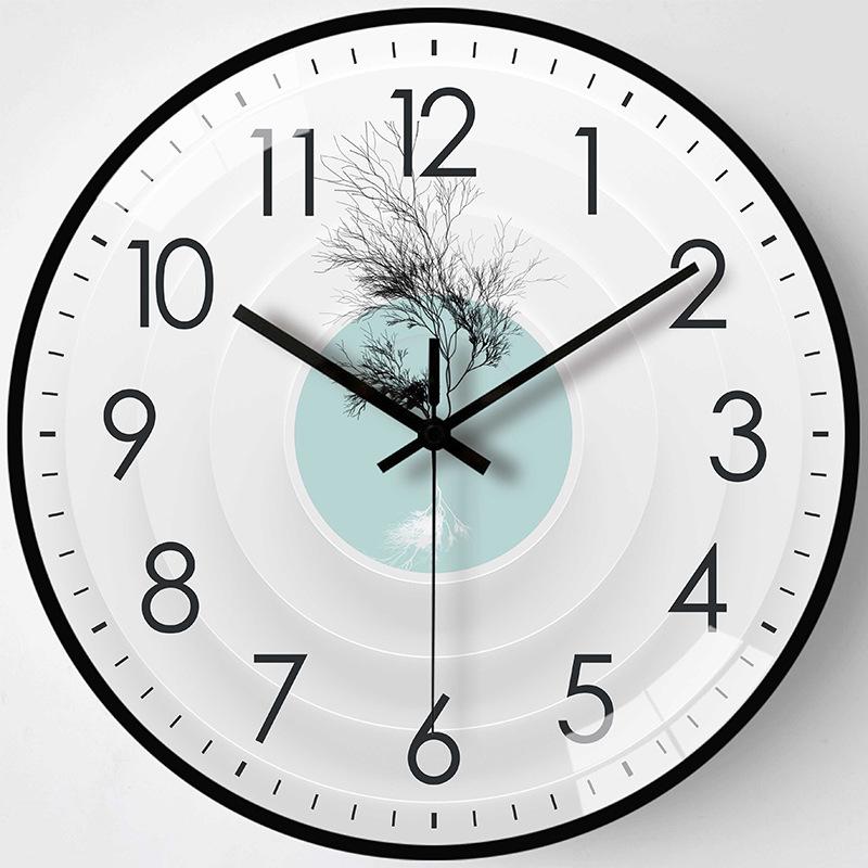 10-дюймовые 25 см креативные часы с попугаями для гостиной, простые настенные кварцевые часы, популярные в интернете бесшумные часы