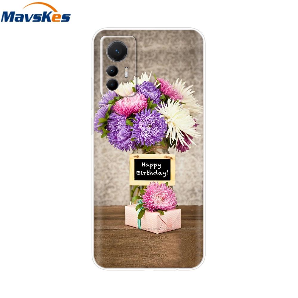 Note 12S Case For Xiaomi Redmi Note 12S Cover Redmi Note12S Transparent TPU Soft Silicone Phone Cases For Redmi Note 12S Bumper