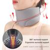 Neck Brace for Sleeping All-Round Support Anti Snoring Adjustable Neck Support Brace for Neck Correction Soft Foam Wraps Effective Neck Pain